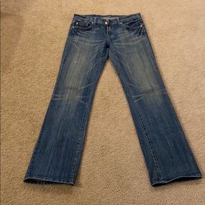 Seven for All Mankind Light Indigo Jeans 27